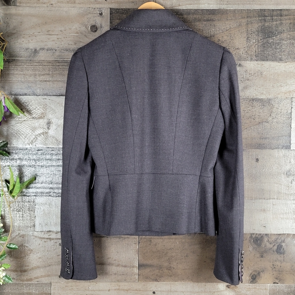 Elie Tahari Double Breasted Wool Blazer - Picture 10 of 16